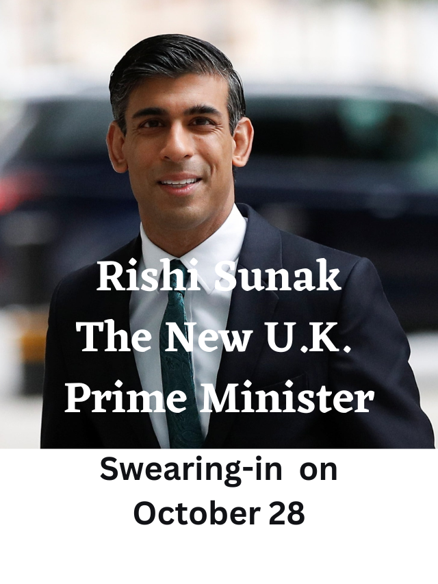 Rishi Sunak The New P. M. of The United Kingdomted Kingdom