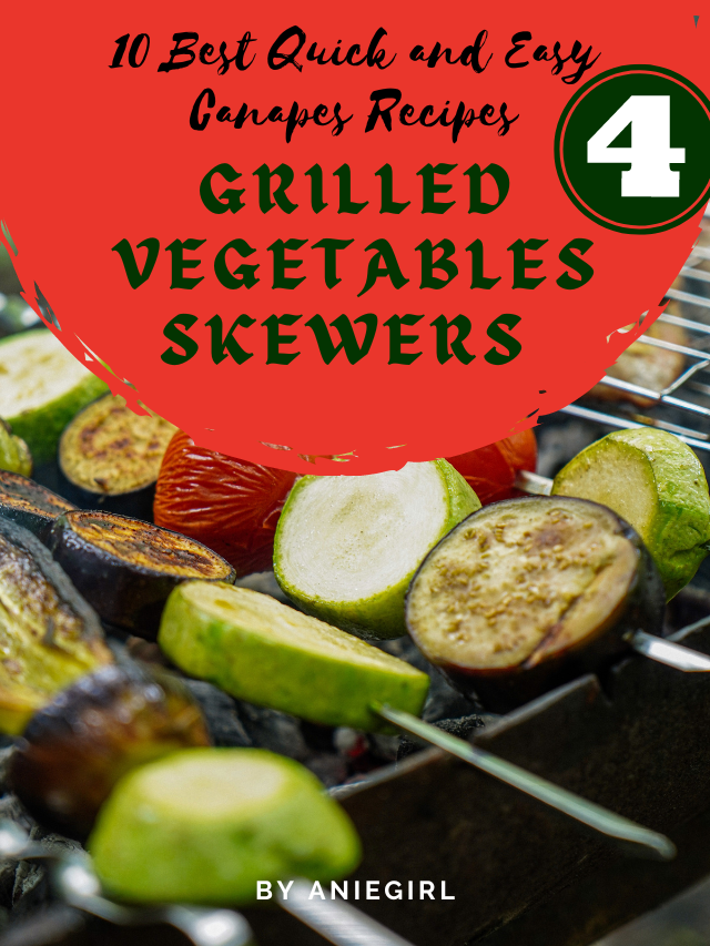 Grilled Vegetables Skewers Recipe 