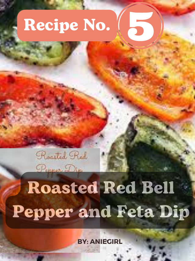 Roasted Red Bell Pepper and Feta Dip